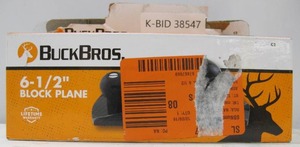 lot 544 image: Buck Bros 6-12 in. Block Plane