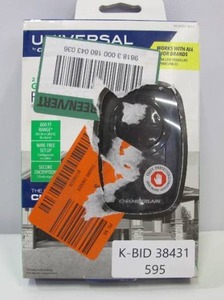 lot 595 image: Chamberlain Universal Clicker Black Garage Door Remote Control