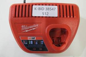 lot 512 image: Milwaukee M12 Lithium Ion Battery Charger 48-59-2401