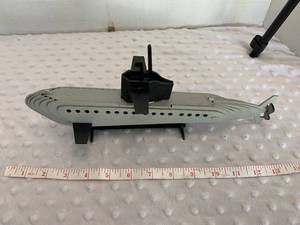 lot 13 image: Wooden Submarine - Assembled by Local Veteran through Help Heal Veterans