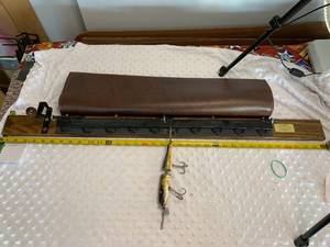 lot 89 image: Genes Lure Holder ( Musky - Pike)  2 - 10 Lures - Total Length 3