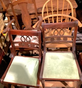 lot C-53 image: Antique Chairs