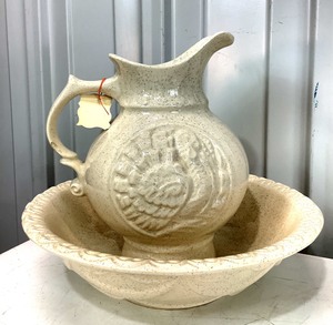 Vintage Wash Basin & Pitcher