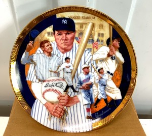 lot K-40 image: Babe Ruth Plate