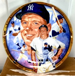 Mickey Mantle Plate