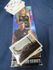 DINOSAUR CARDS, MARVEL AVENGERS INFINITY WAR THOR ACTION FIGURE