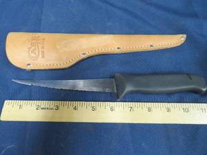 AMERICAN ANGLER SURGICAL STAINLESS KNIFE CASE SHEATH
