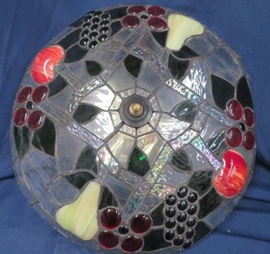 STAINED GLASS CEILING LIGHT