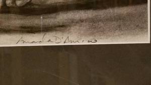 Part of the Conversation Original Charcoal Art by Amanda DAmico