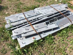 lot 7 image: Group 12 x 6 Galvanized Steel Plates
