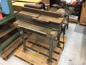 lot 41 image: Heavy Duty Crastsman 5 JointerPlaner & Sander Work Station