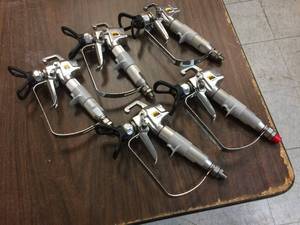 lot 60 image: 5 Wagner AG-08 Spray Guns - Like New