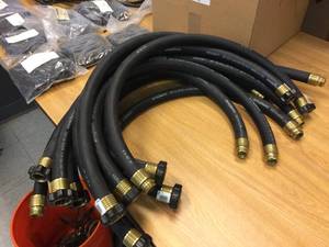 lot 64 image: 11 Goodyear 34 - 200psi - 36 Water Supply Hoses
