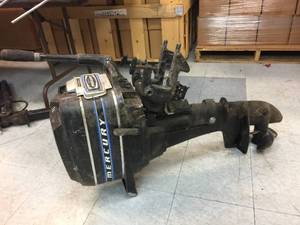 lot 81 image: Mercury 7.5hp Outboard Boat Motor