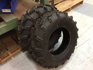 lot 86 image: Pair Polaris Carlisle PXT AT26x8R12 Tires
