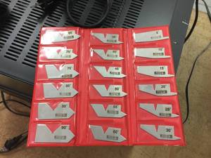 lot 110 image: SPi 18pc Angle Gage Set