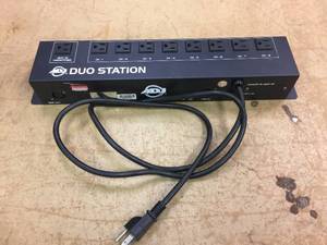 lot 139 image: ADJ American DJ Duo Station Power Strip