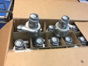 lot 53 image: 12 Ametek Central Vacuum Motors 065900003