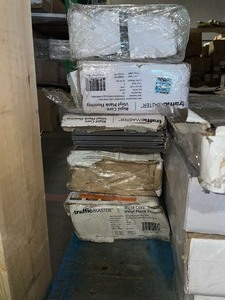 lot 84 image: Pallet of Assorted Flooring. Various KindsColors & Conditions. See Pictures