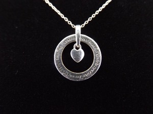 .925 Sterling Silver Friendship Pendant Necklace