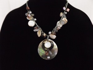 .925 Sterling Silver Clasp SILPADA Shell Necklace