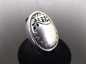 .925 Sterling Silver SILPADA Scarab Cocktail Ring Size 7