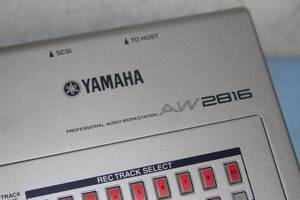 lot 13 image: Yamaha AW2816 Home  Studio Digital Audio Mixer - Processor MIDI Workstation System