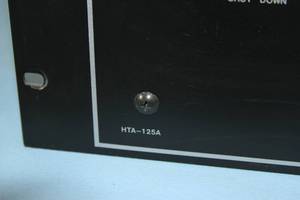 lot 17 image: Bogen HTA 125A 125-Watt Professional Audio Power Amplifier with MOSFET Technology and 70V & 25V Outputs