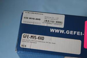 lot 23 image: GraVue MIO MVS-4HD Mini-Box Multi-Viewer Quad HD & SD-SDI