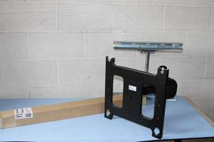 lot 55 image: Chief PWR2000B Large Display Flat Panel Swing Arm Wall Mount with Universal Mounting Bracket