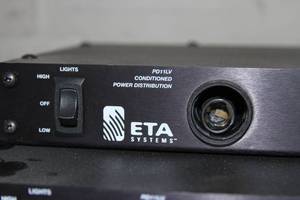 lot 74 image: Lot of 2 - ETA Systems PD11LV Conditioned Power Distribution Units