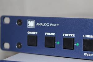 lot 75 image: Lot of 3 - Broad Scan HD High Resolution Video & HDTV Scan Converters with Genlock and Embedded Audio w Delay