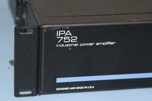 lot 78 image: IPA 752 High Quality Single Channel 75-Watt Industrial Grade Pro Audio Amplifier