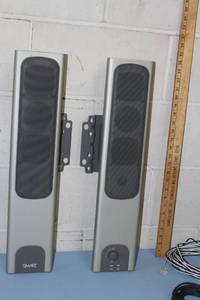 lot 72 image: Smart SBA-L  USB Audio System - Pair of Stereo Amplified Powered Speakers
