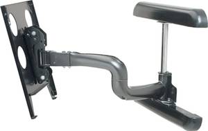 lot 98 image: Chief PWRUB Large Flat Panel Swing Arm Wall Display Mount