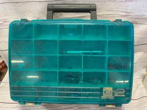 lot 8 image: Plano Bass Tour Series Tackle Box with Air Conditioning Tools