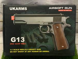 lot 21 image: New in Box G13 Airsoft Pistol