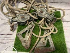 lot 44 image: Bare Wire Grips & Rope $289 Retail