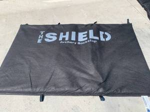 lot 56 image: New The Shield Archery Backstop (approx 4 x 6)