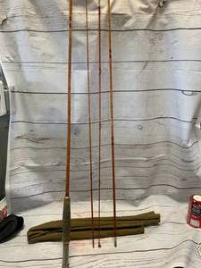 lot 72 image: 1920s Denver Goodwin 4pc Fishing Rod