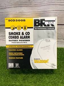 lot 77 image: New BRK Smoke & Carbon Monoxide Detector