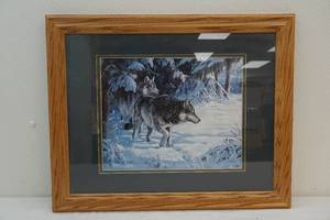 Wolves print