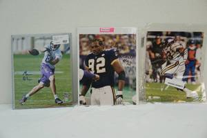 Vikings photos autographed