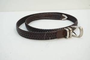 Mens leather belt
