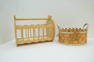 Magazine rack & basket