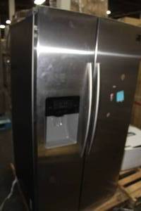 lot 858 image: Samsung Side-by-Side Refrigerator Freezer with WaterIce RS25J500DSR (return to vendor)