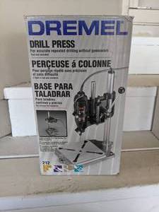 lot 35 image: Dremel Drill Press Stand