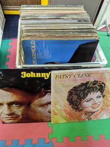 lot 24 image: Lot (37) of Vintage Vinyl Country Records