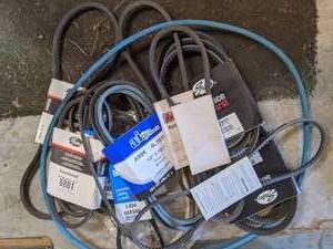 lot 109 image: Replacement Belts