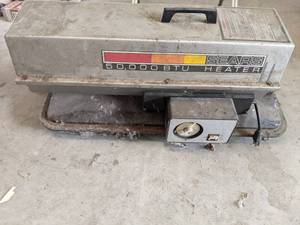 lot 147 image: Vintage Sears 50,000 BTU Heater